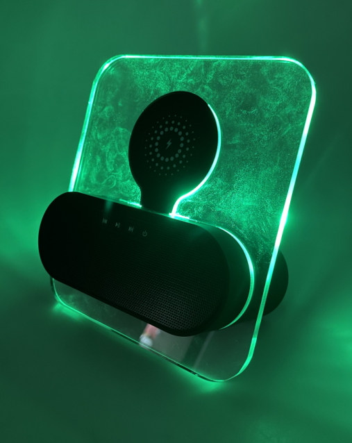 3 in 1 Wireless Charging Speaker with Night light
