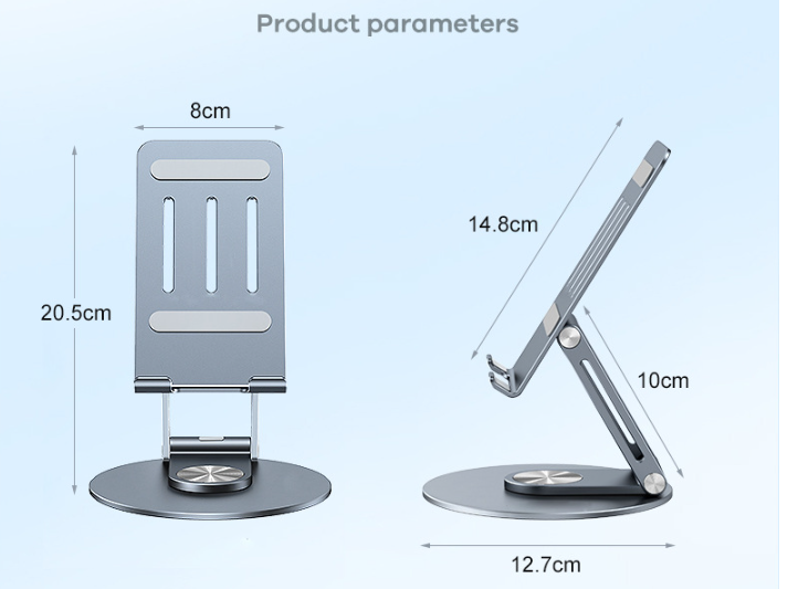 Rotatable Aluminum Tablet Stand