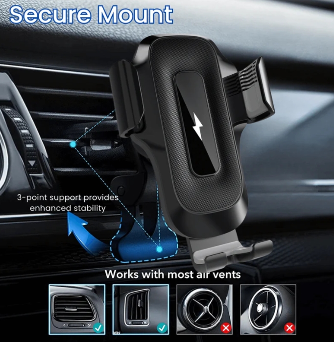 Car Wireless Phone Charger Holder
