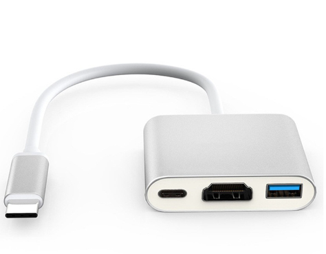 Type-c to HDMI 3 IN 1 Adapter