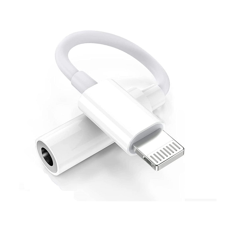 Lightning to 3.5mm Aux jack adapter