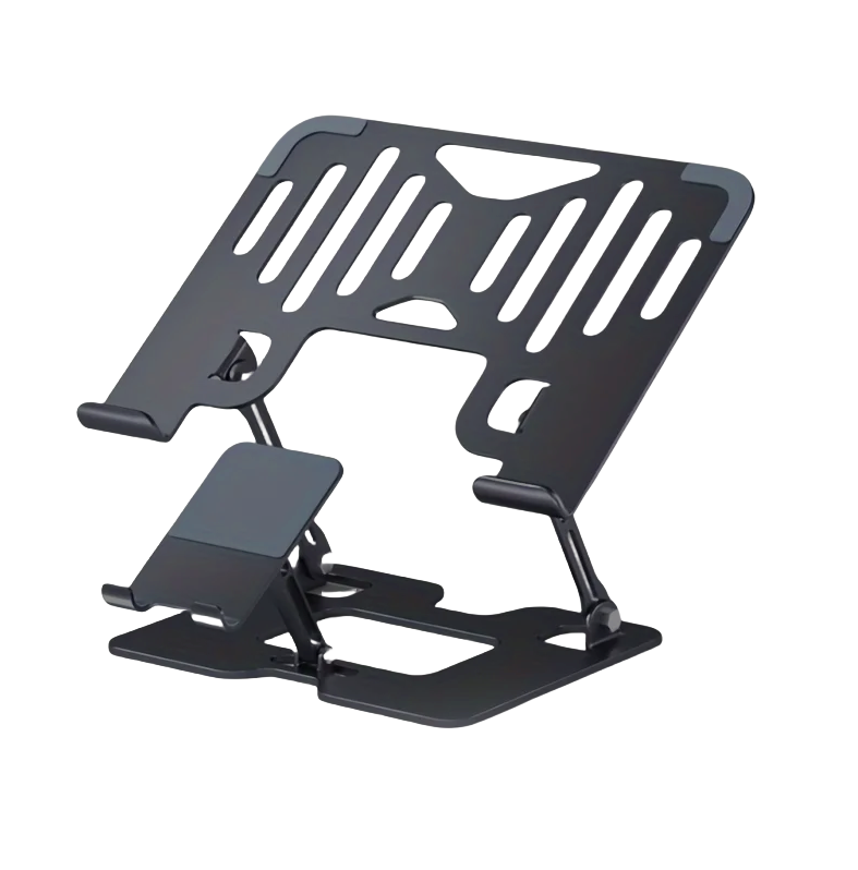 Laptop Stand with Mobile Holder