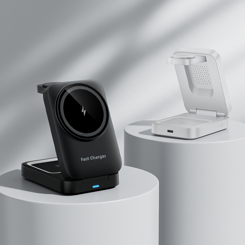 4 in 1 Wireless charger with night light