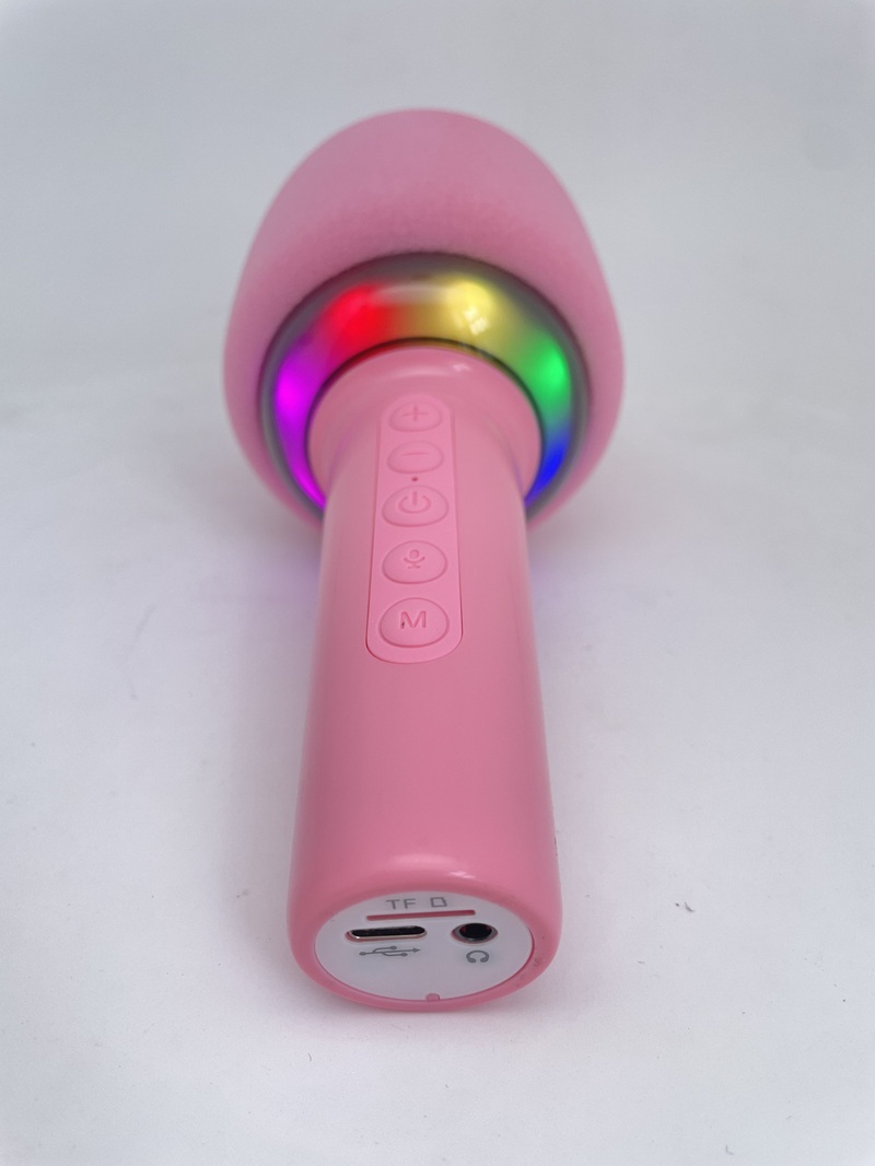 Wireless Microphone Speaker with RGB Light