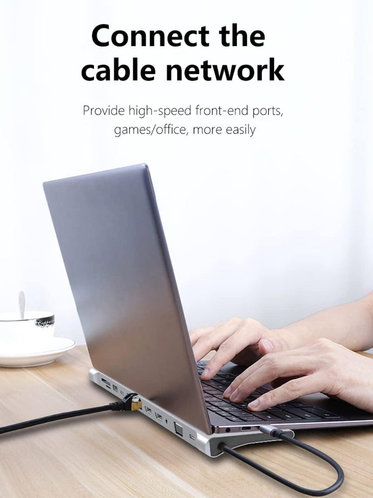 12 in 1 Type C docking station