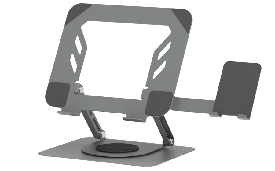 2 in 1 Laptop Stand with Mobile Holder