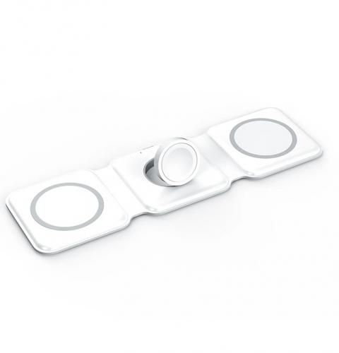 3 IN 1 Foldable Magnetic Wireless Charger