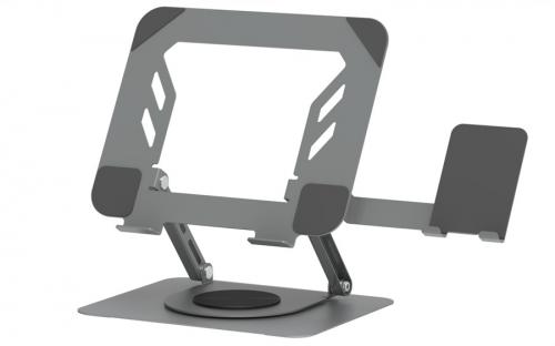 2 in 1 Laptop Stand with Mobile Holder